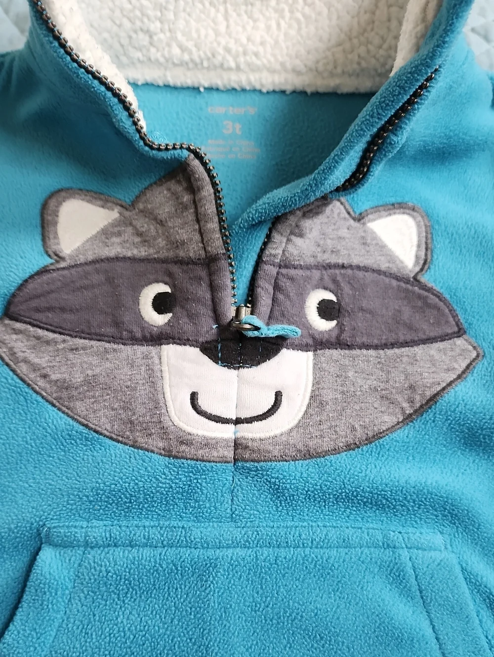 Carters cozy teal